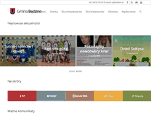 Tablet Screenshot of bedzino.pl